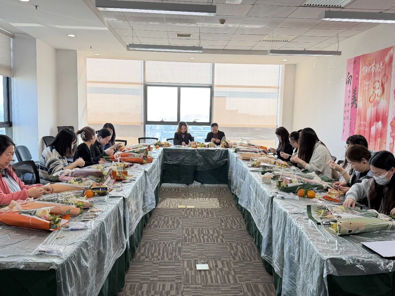 手作春花 鬓绽芳华 | 中汽智造分工会庆&ldquo;三八&rdquo;非遗手作&花艺主题活动圆满举行